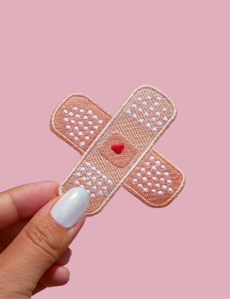 Prêt-à-porter - Broderie thermocollante Pansement - MALICIEUSE