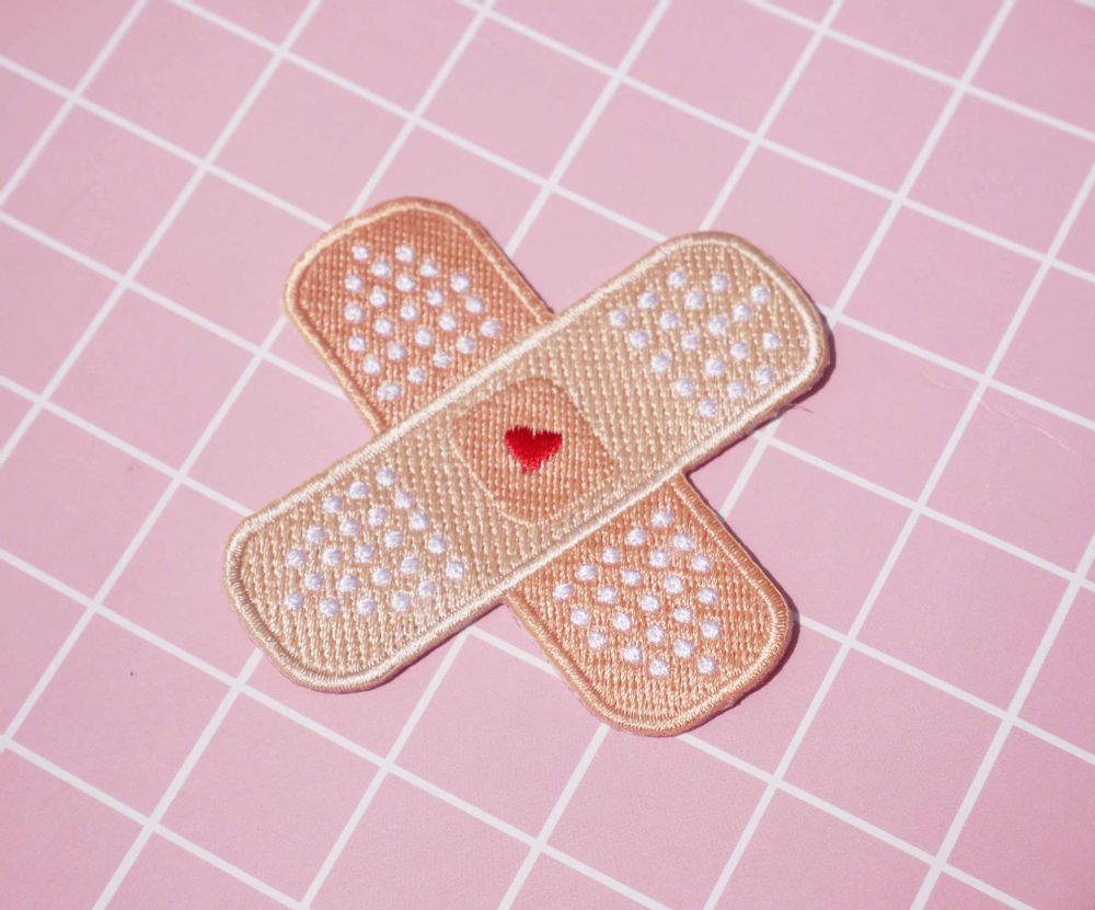Prêt-à-porter - Broderie thermocollante Pansement - MALICIEUSE