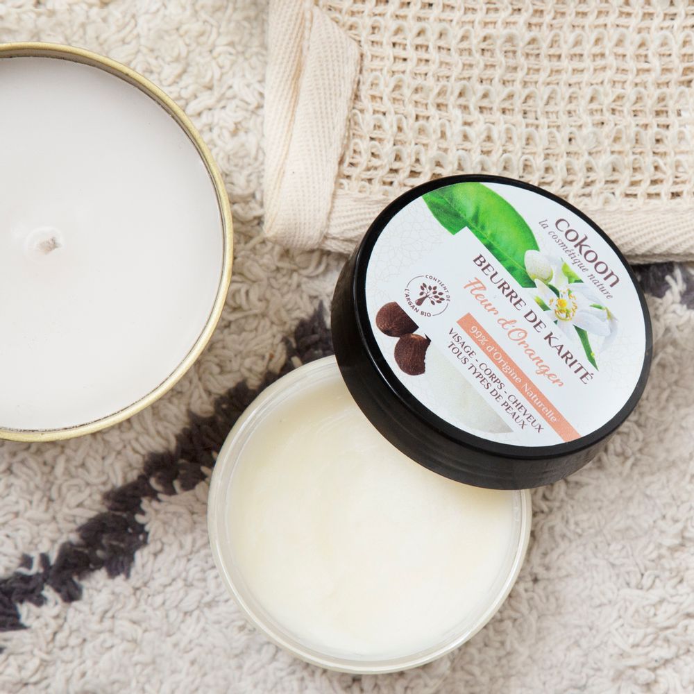 Cosmétiques - Beurre de karité - Fleur d'oranger - ZERAH YONI