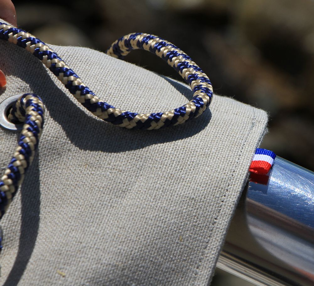Bags and totes - LINEN CANVAS BAG LENA - AMWA AND CO