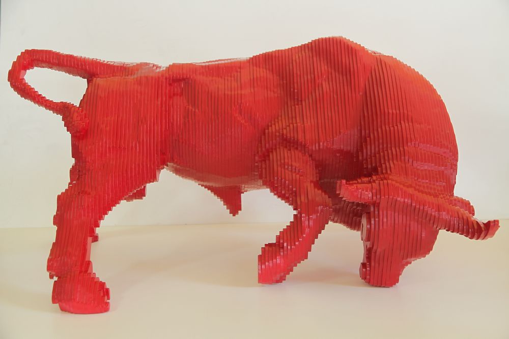 Sculptures, statuettes and miniatures - The Taurus sculpture - MICHEL AUDIARD