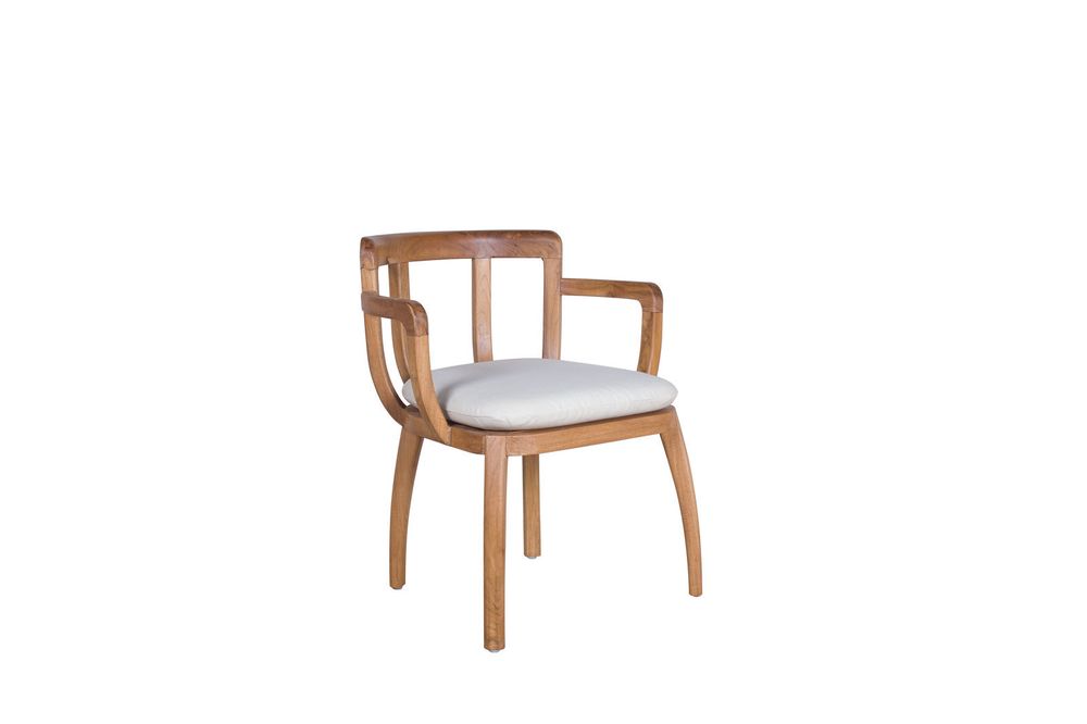 Deck chairs - Dining armchair Remix - RMIX0386 - IL GIARDINO DI LEGNO