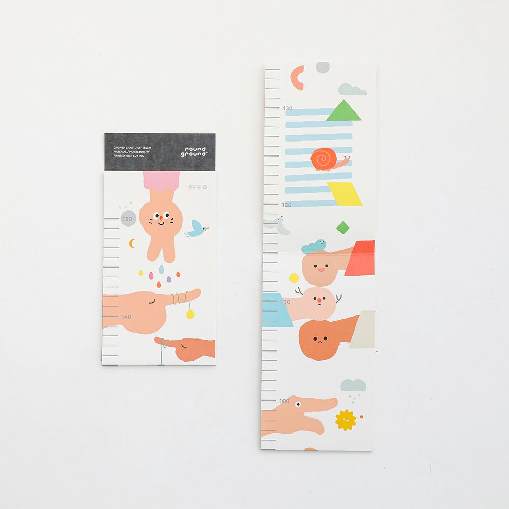 Objets design - GROWTH CHART - Charte de croissance - ROUND GROUND