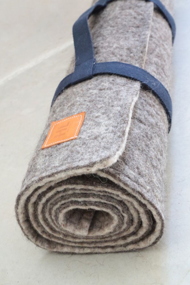 Rugs - Wool felt relaxation mat - HL- HELOISE LEVIEUX