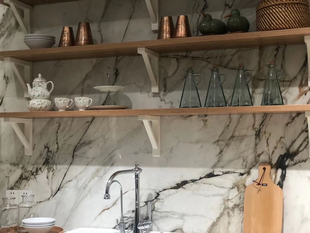 Crédence - Calacatta Luxe - NEOLITH®