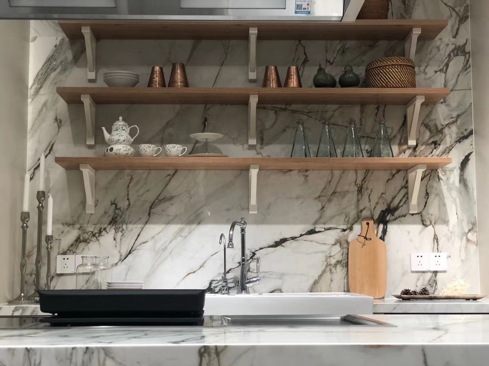 Crédence - Calacatta Luxe - NEOLITH®