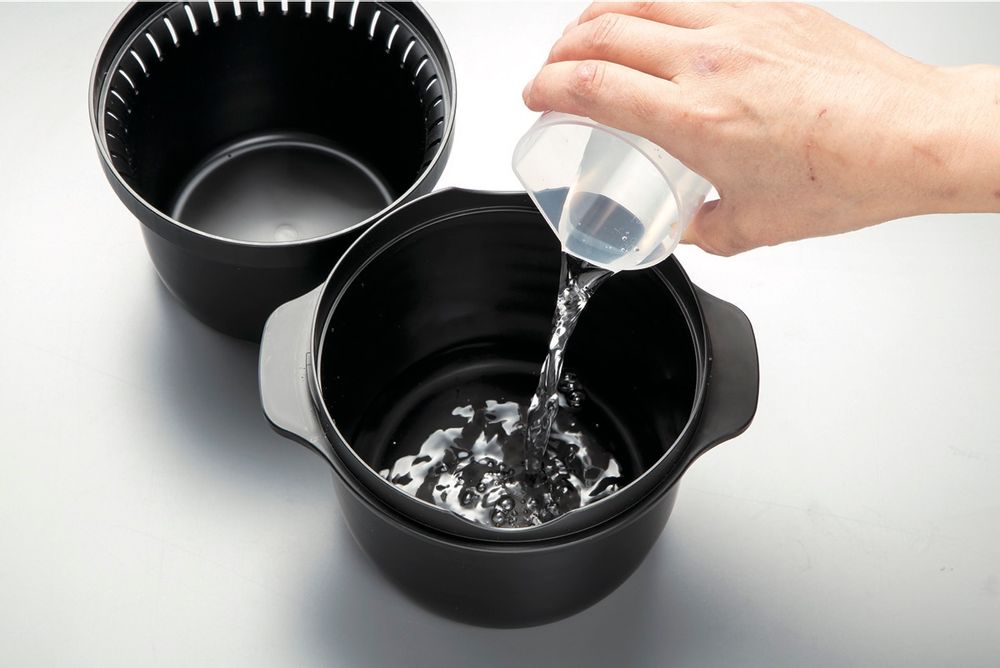 Faitouts - MACHINE À RIZ À VAPEUR POUR MICRO-ONDES - THE SKATER CO.,LTD.