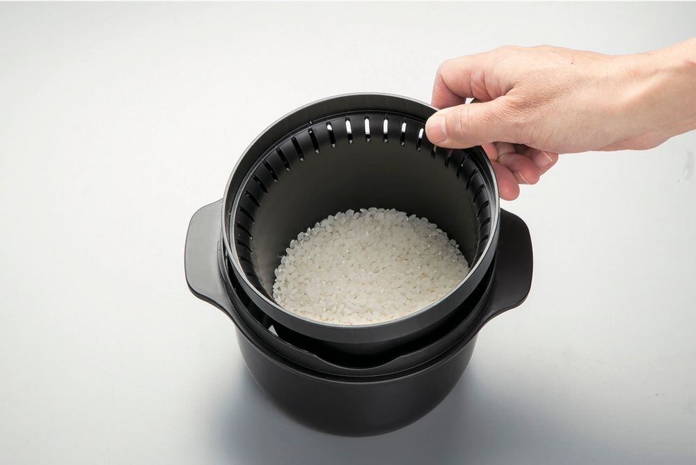 Faitouts - MACHINE À RIZ À VAPEUR POUR MICRO-ONDES - THE SKATER CO.,LTD.