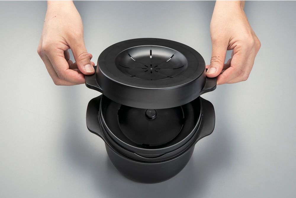 Faitouts - MACHINE À RIZ À VAPEUR POUR MICRO-ONDES - THE SKATER CO.,LTD.