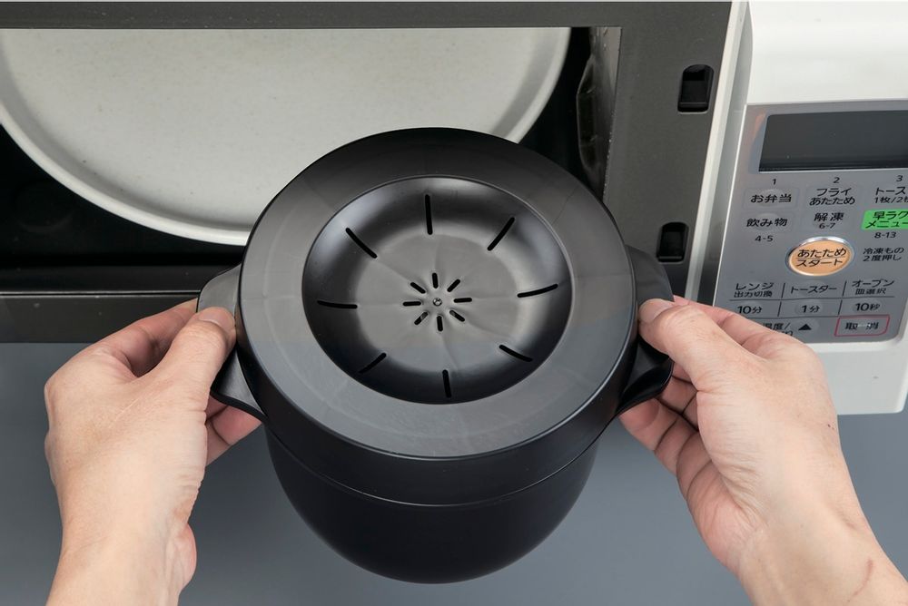 Faitouts - MACHINE À RIZ À VAPEUR POUR MICRO-ONDES - THE SKATER CO.,LTD.