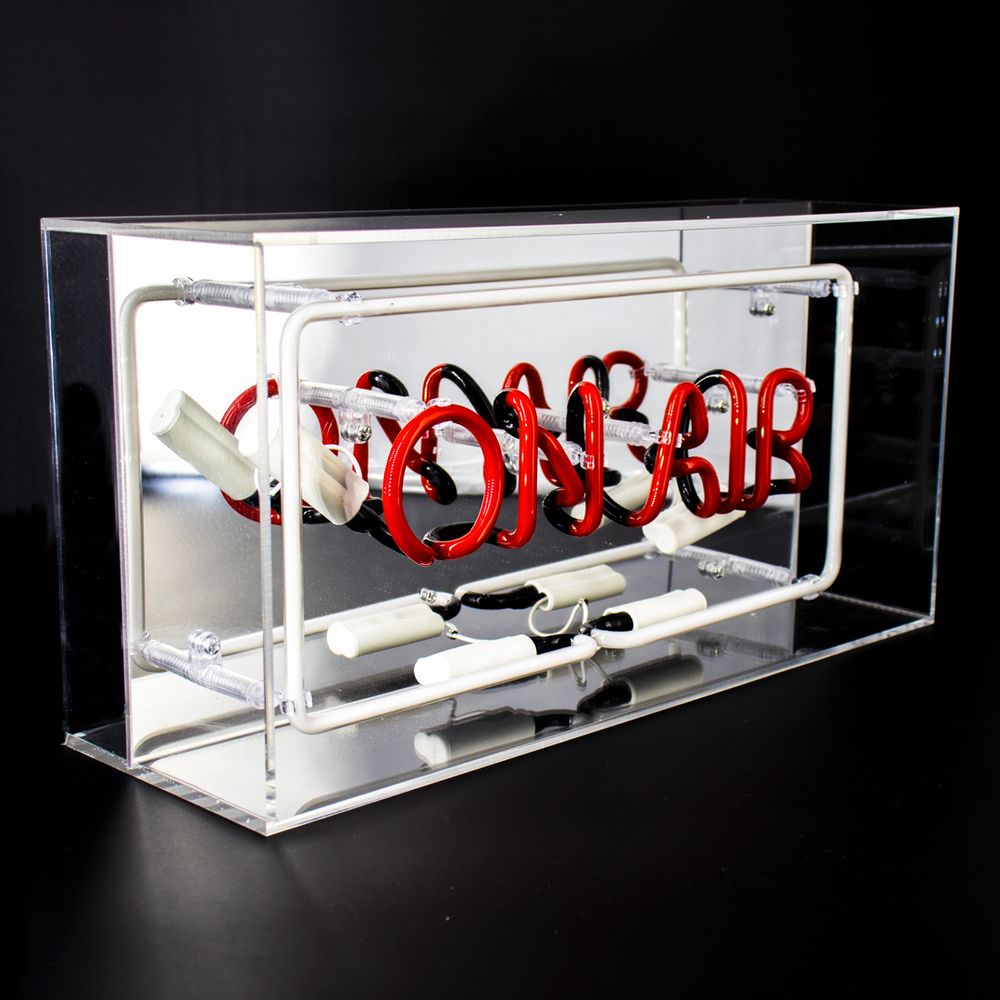 Desk lamps - 'On Air' Acrylic Box Neon Light - LOCOMOCEAN