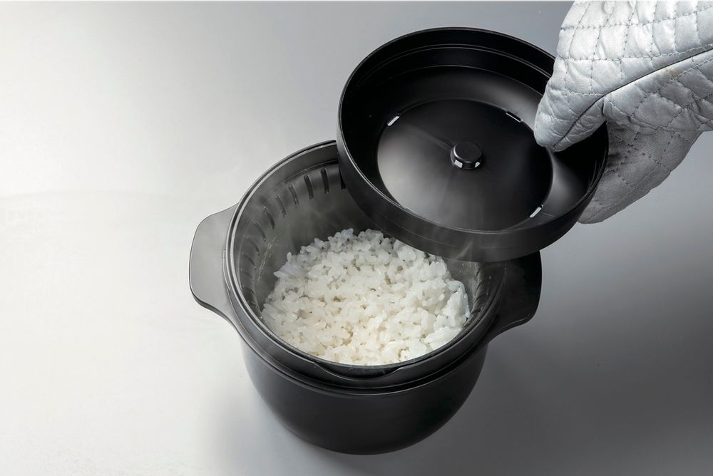 Faitouts - MACHINE À RIZ À VAPEUR POUR MICRO-ONDES - THE SKATER CO.,LTD.