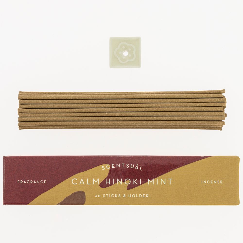 Home fragrances - Scentsuål Hinoki Mint - Nippon Kodo Japanese Incense - TIERRA ZEN