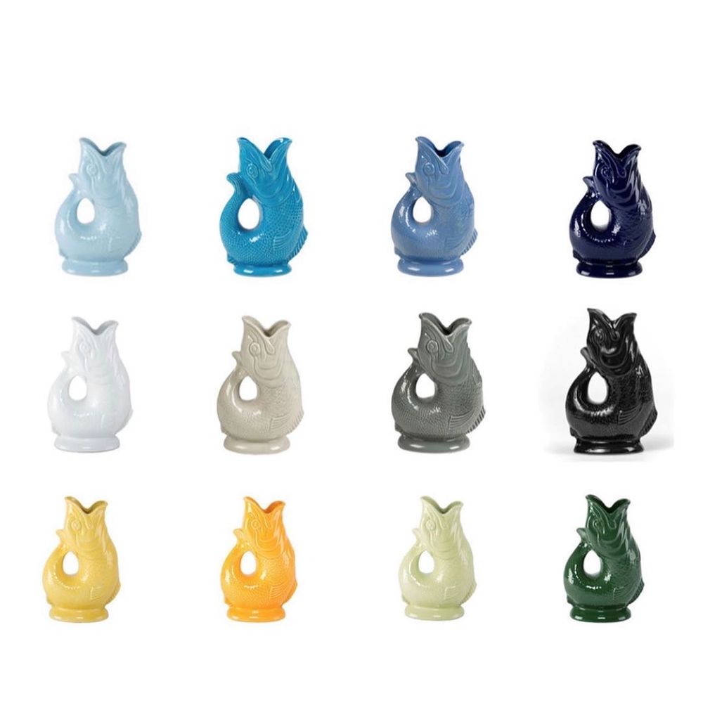 Céramique - La carafe originale Gluggle par Wade Ceramics - GLUCKIGLUCK / THE ORIGINAL GLUGGLE JUG