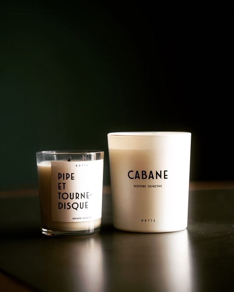 Guirlandes et boules de Noël - BOUGIE PARFUMÉE, CABANE - H U T T E