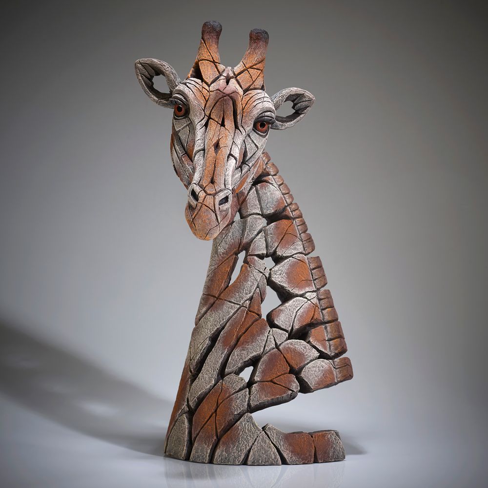 Céramique - Buste de Girafe - Edge Sculpture - EDGE SCULPTURE