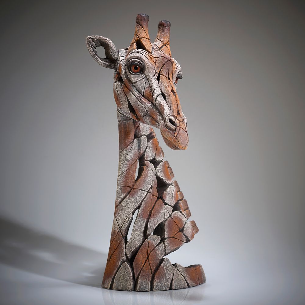 Céramique - Buste de Girafe - Edge Sculpture - EDGE SCULPTURE