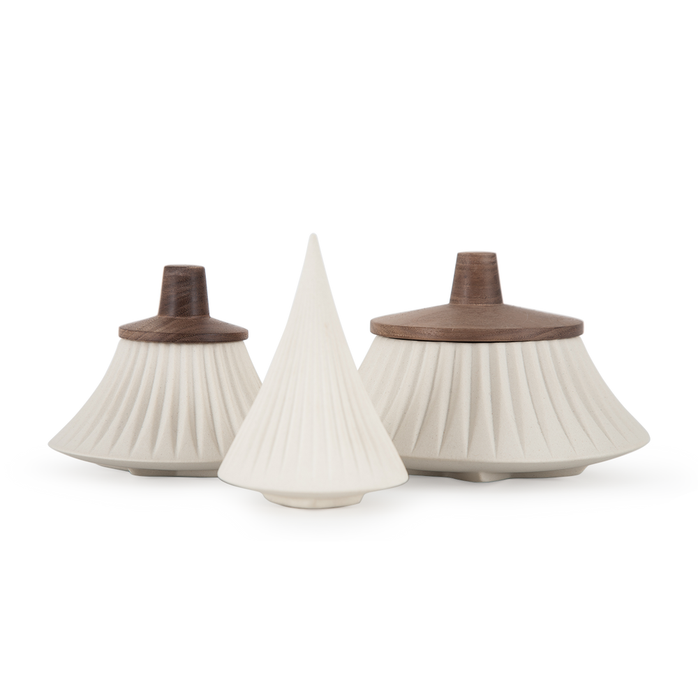Christmas garlands and baubles - Ceramic, Decorative - The Tree and its pinnacle - LABORATÓRIO D'ESTÓRIAS