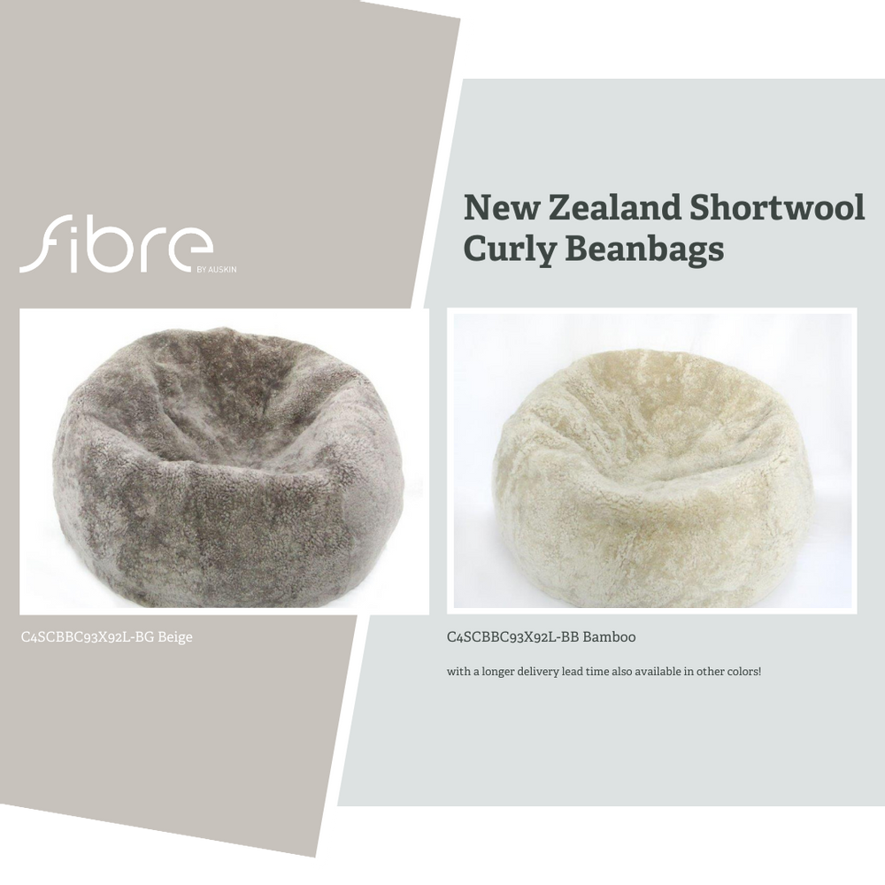 Comforters and pillows - Sheepskin Cushions - FIBRE BY AUSKIN