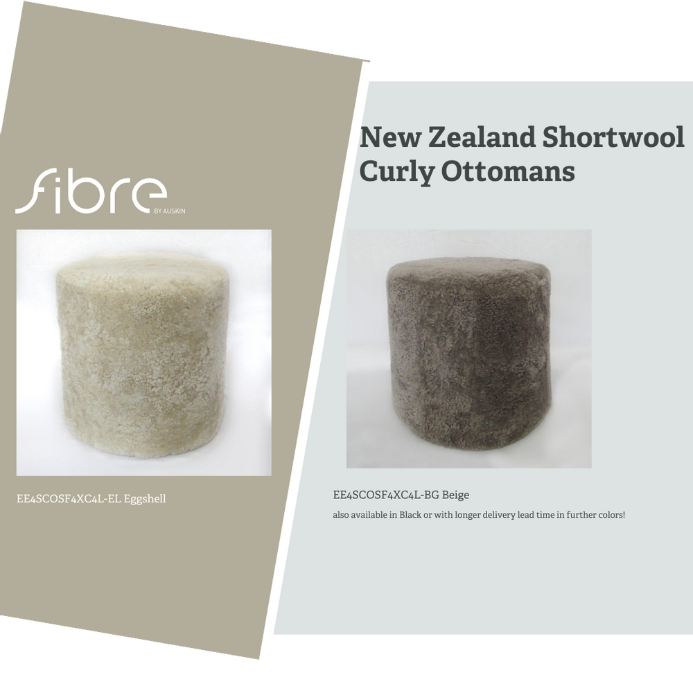 Comforters and pillows - Sheepskin Cushions - FIBRE BY AUSKIN