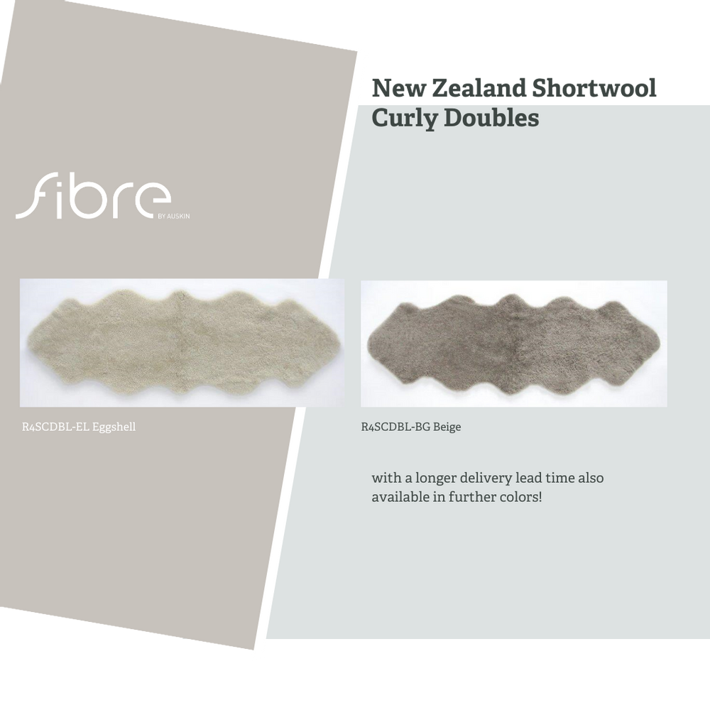 Comforters and pillows - Sheepskin Cushions - FIBRE BY AUSKIN
