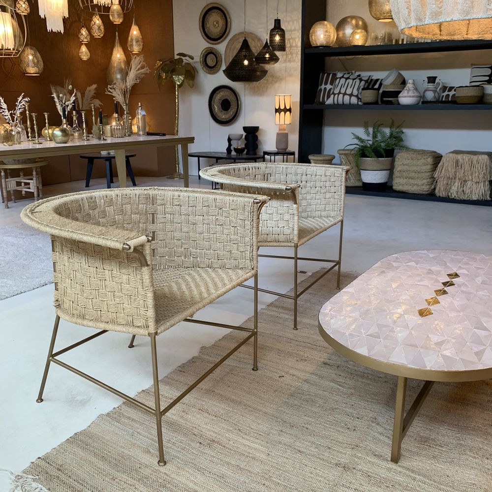 Objets de décoration - Chaise et poufs - ZENZA