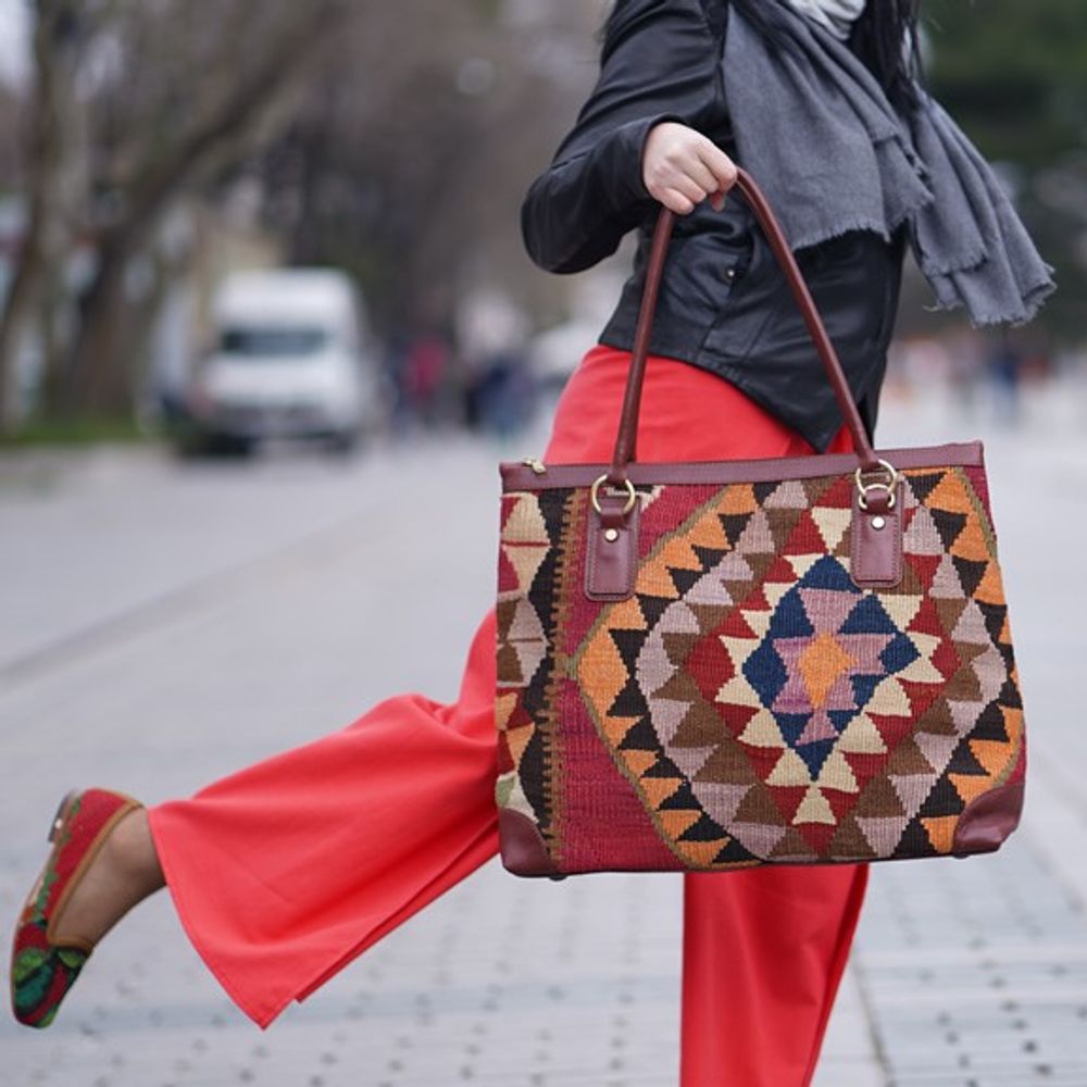Bags and totes - TURKISH BAG, VINTAGE BAG, KILIM BAG, CARPET BAG, SUMAK BAG - KILIMARTS