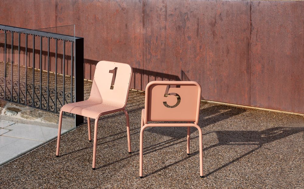 Fauteuils de jardin - NUMBERS Collection - ISIMAR