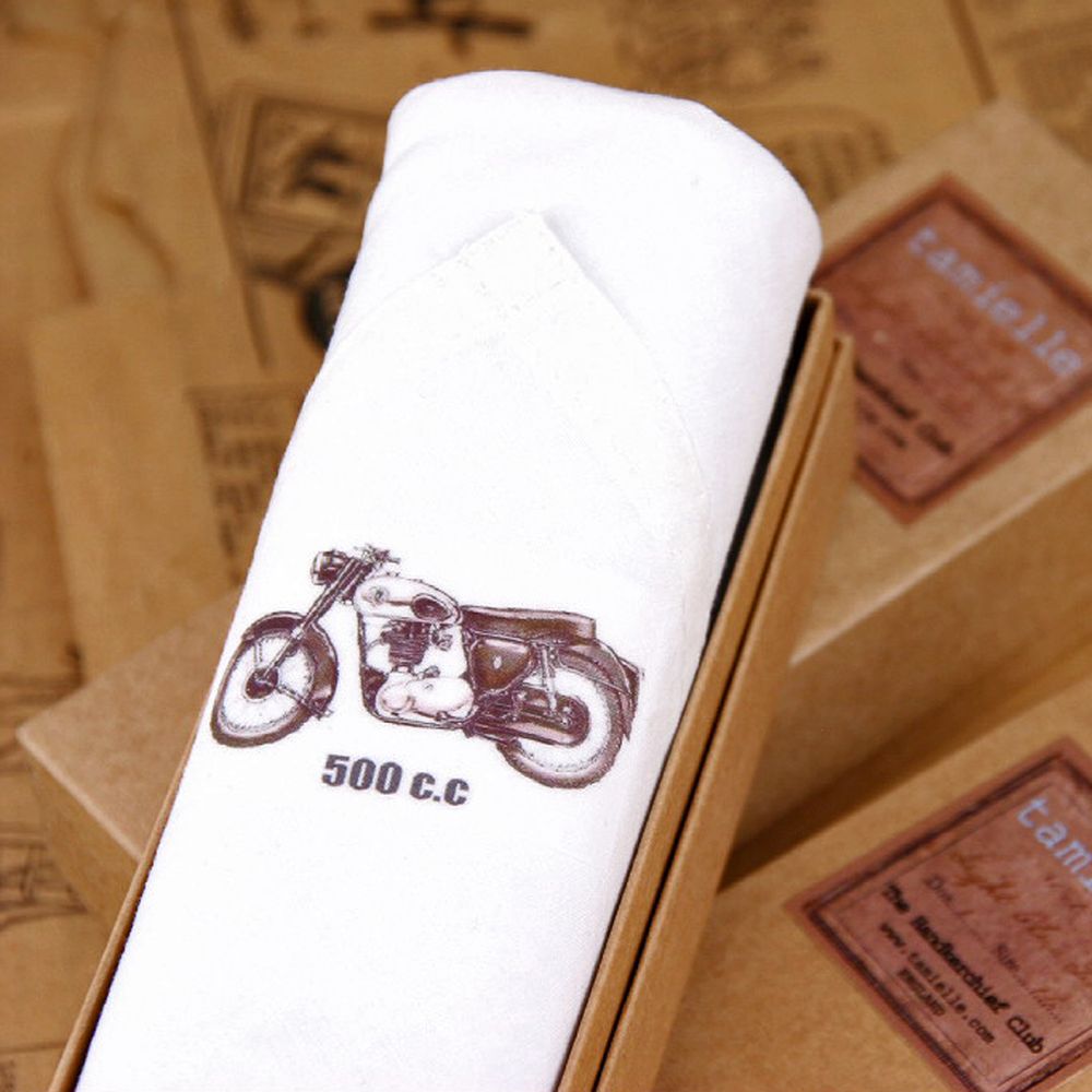 Foulards et écharpes - Mouchoirs pour Homme - boîte d'un - TAMIELLE HANDKERCHIEFS