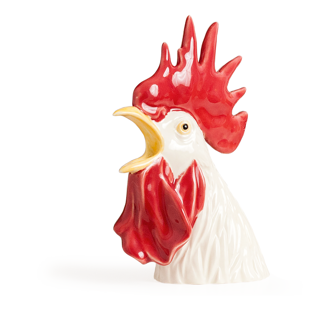 Objets de décoration - Le coq qui a perdu la tête - Céramique - LABORATÓRIO D'ESTÓRIAS