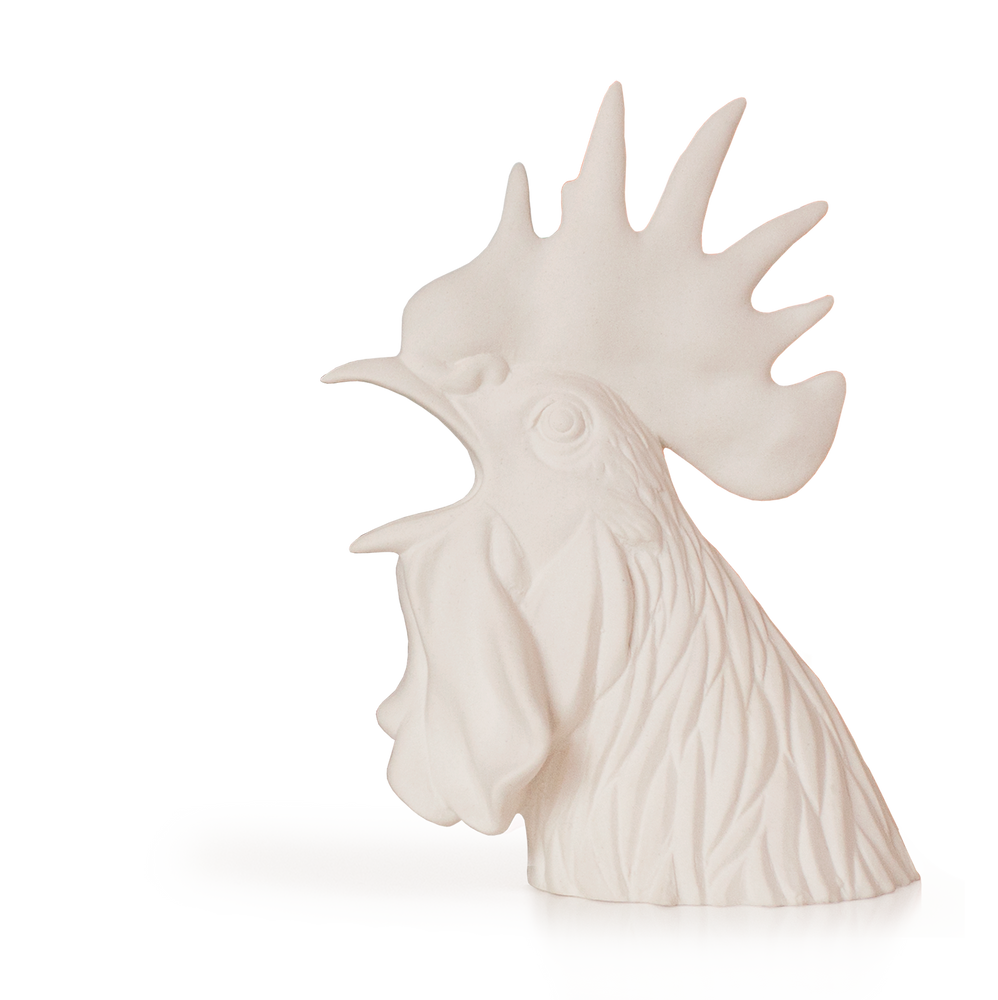 Objets de décoration - Le coq qui a perdu la tête - Céramique - LABORATÓRIO D'ESTÓRIAS
