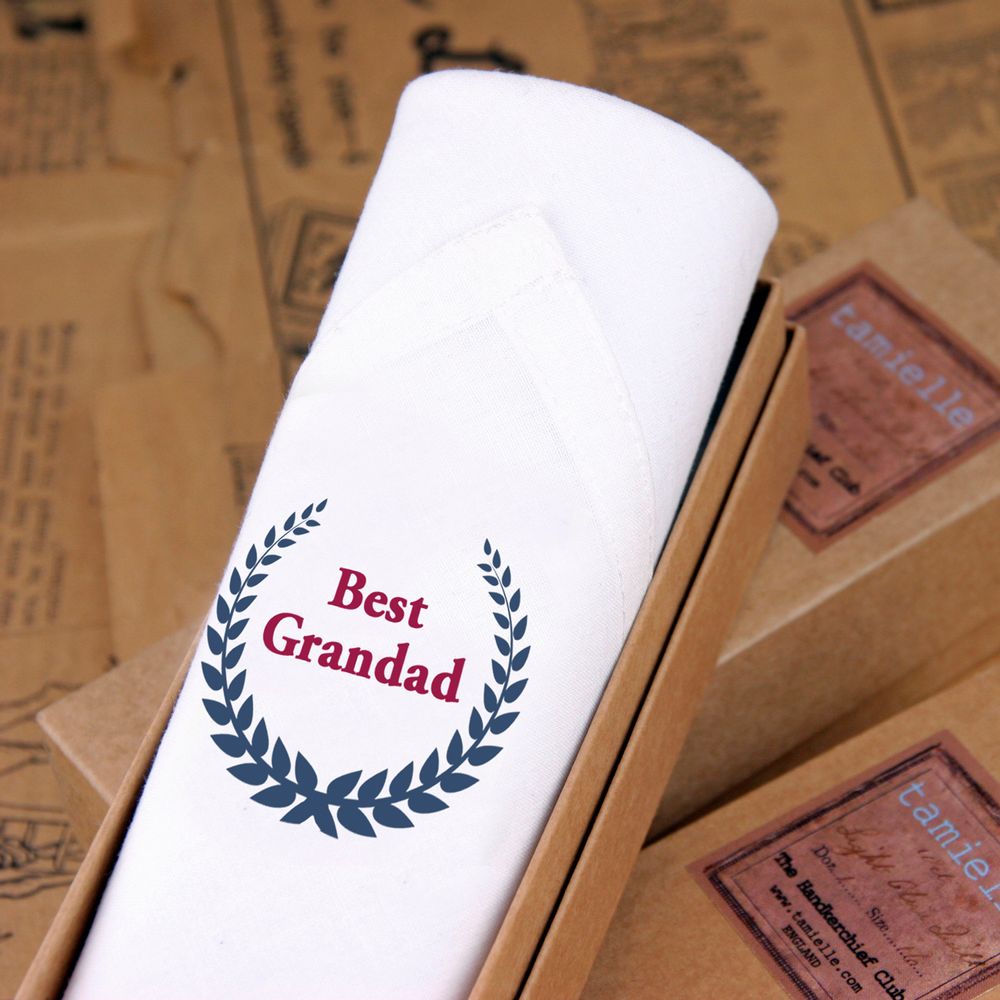 Foulards et écharpes - Mouchoirs pour Homme - boîte d'un - TAMIELLE HANDKERCHIEFS