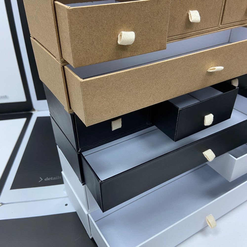 Cadeaux - Boîtes de rangement en papier recyclé - SHUN SUM GROUP LTD.
