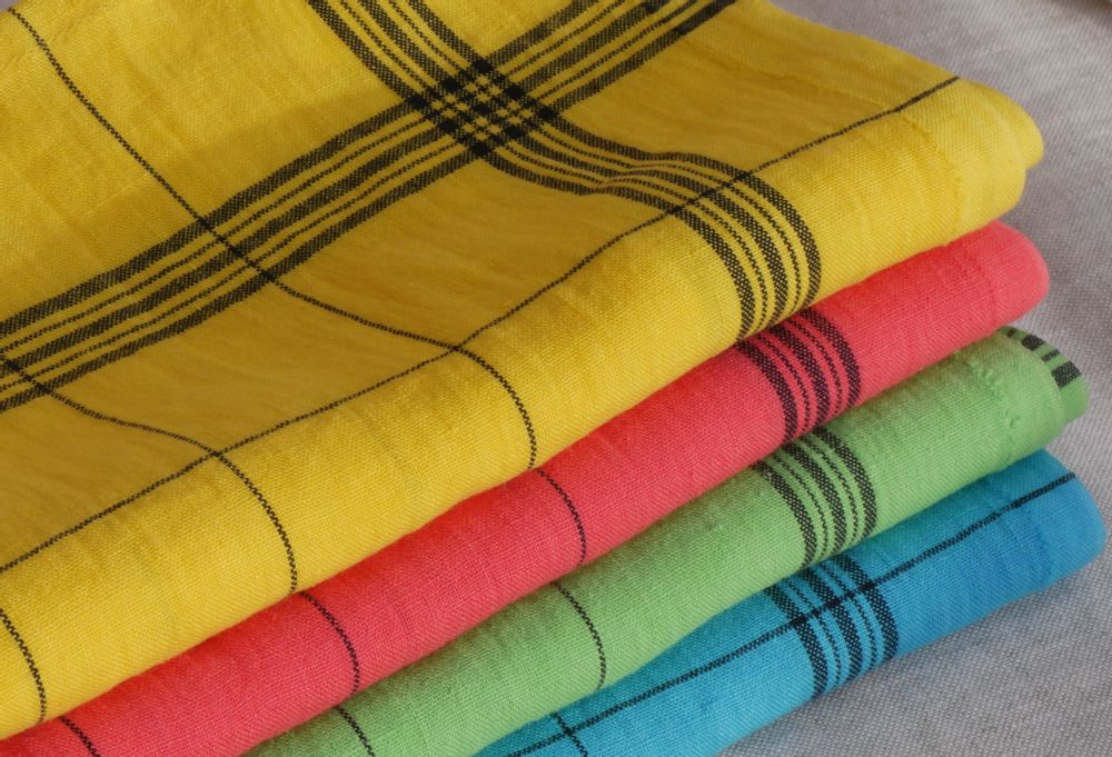Tea towel - TORCHONS ESSUIE VERRES ET BISTROT TEINTS - CHARVET EDITIONS