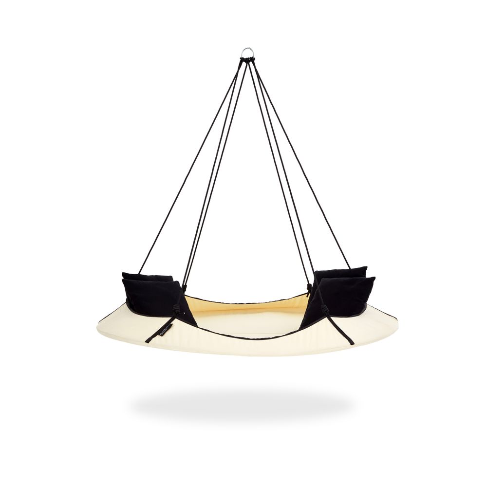 Sofas - Cream and Black Hangout Pod - HANGOUT POD