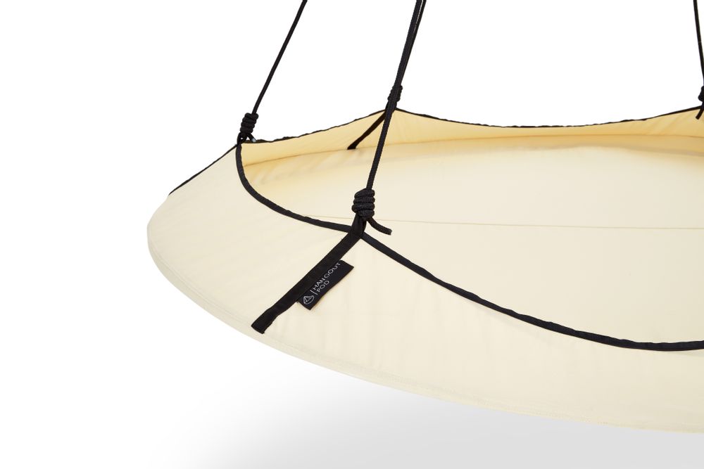 Sofas - Cream and Black Hangout Pod - HANGOUT POD