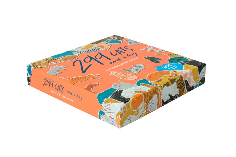 Gifts - 299 Cats (and a Dog): A Feline Cluster Puzzle - LAURENCE KING PUBLISHING LTD.
