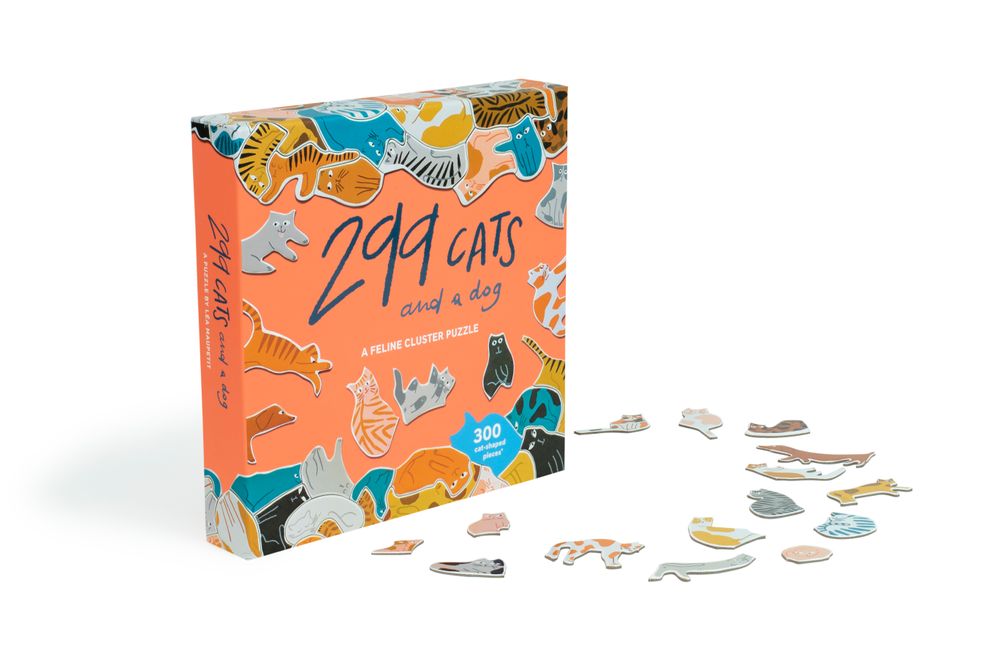 Gifts - 299 Cats (and a Dog): A Feline Cluster Puzzle - LAURENCE KING PUBLISHING LTD.