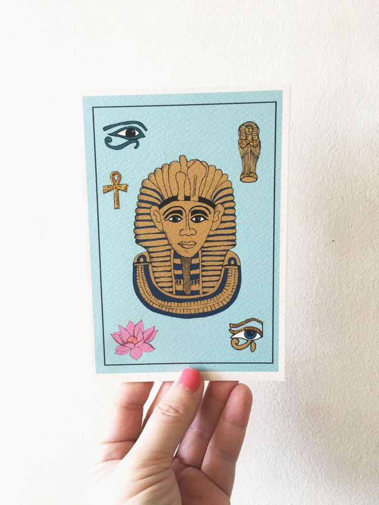 Stationery - New - Egypt Greeting Cards  - ROSIE WONDERS