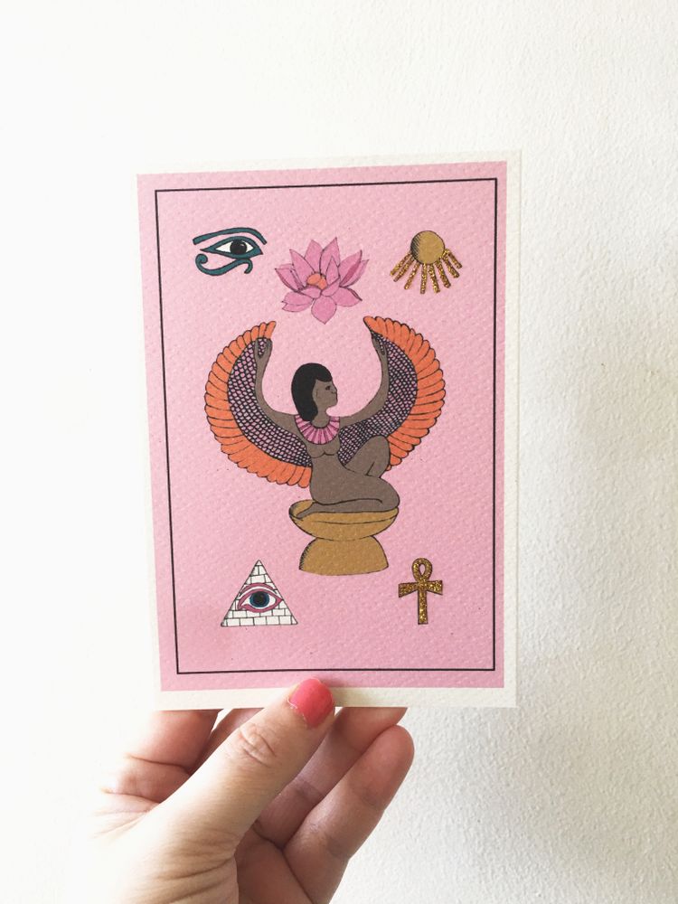 Stationery - New - Egypt Greeting Cards  - ROSIE WONDERS