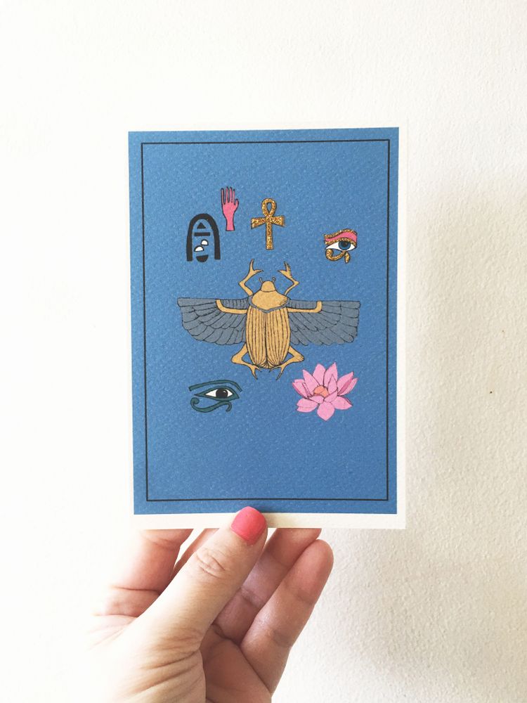 Stationery - New - Egypt Greeting Cards  - ROSIE WONDERS