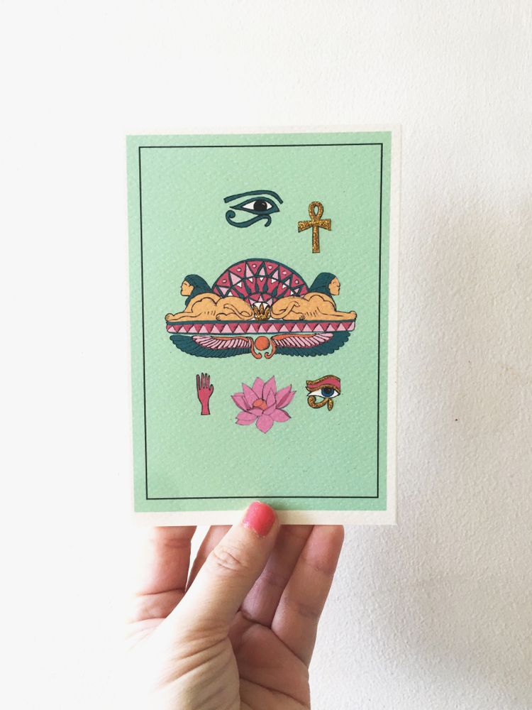Stationery - New - Egypt Greeting Cards  - ROSIE WONDERS
