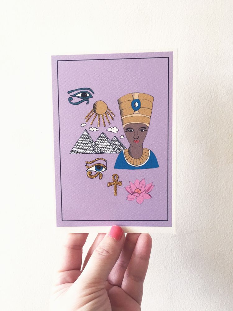 Stationery - New - Egypt Greeting Cards  - ROSIE WONDERS