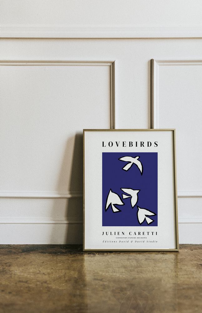 Affiches - LOVEBIRDS. - DAVID & DAVID STUDIO