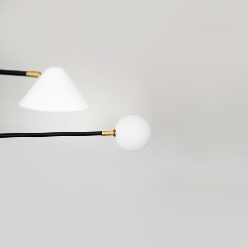 Objets de décoration - BALL AND SHADE – SUSPENSION - SQUARE IN CIRCLE STUDIO