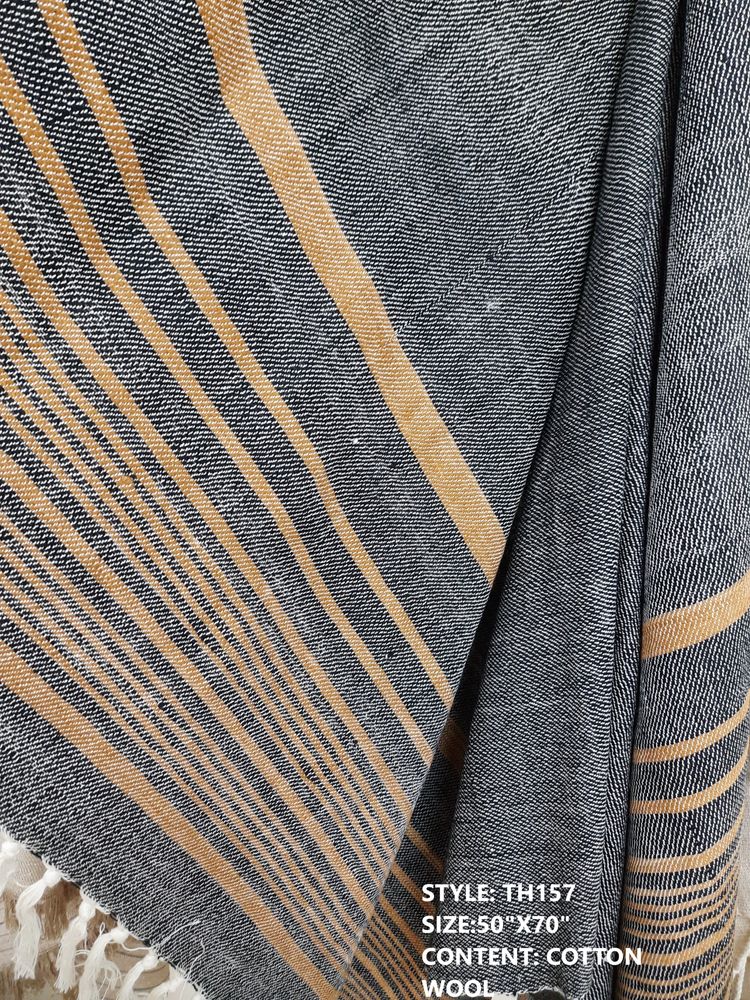 Plaids - PLAID E 157 NOIR ET SABLE - ECOTASAR