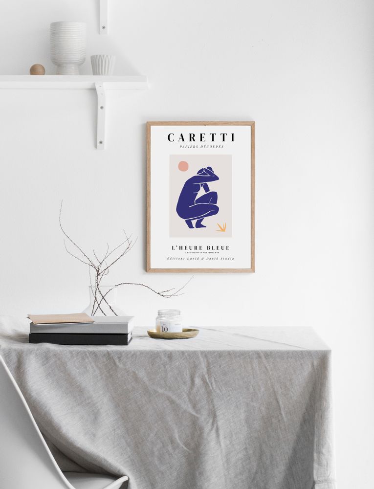 Affiches - L'HEURE BLEUE. - DAVID & DAVID STUDIO