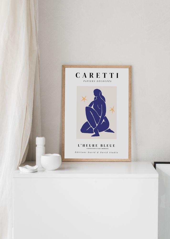 Affiches - L'HEURE BLEUE. - DAVID & DAVID STUDIO