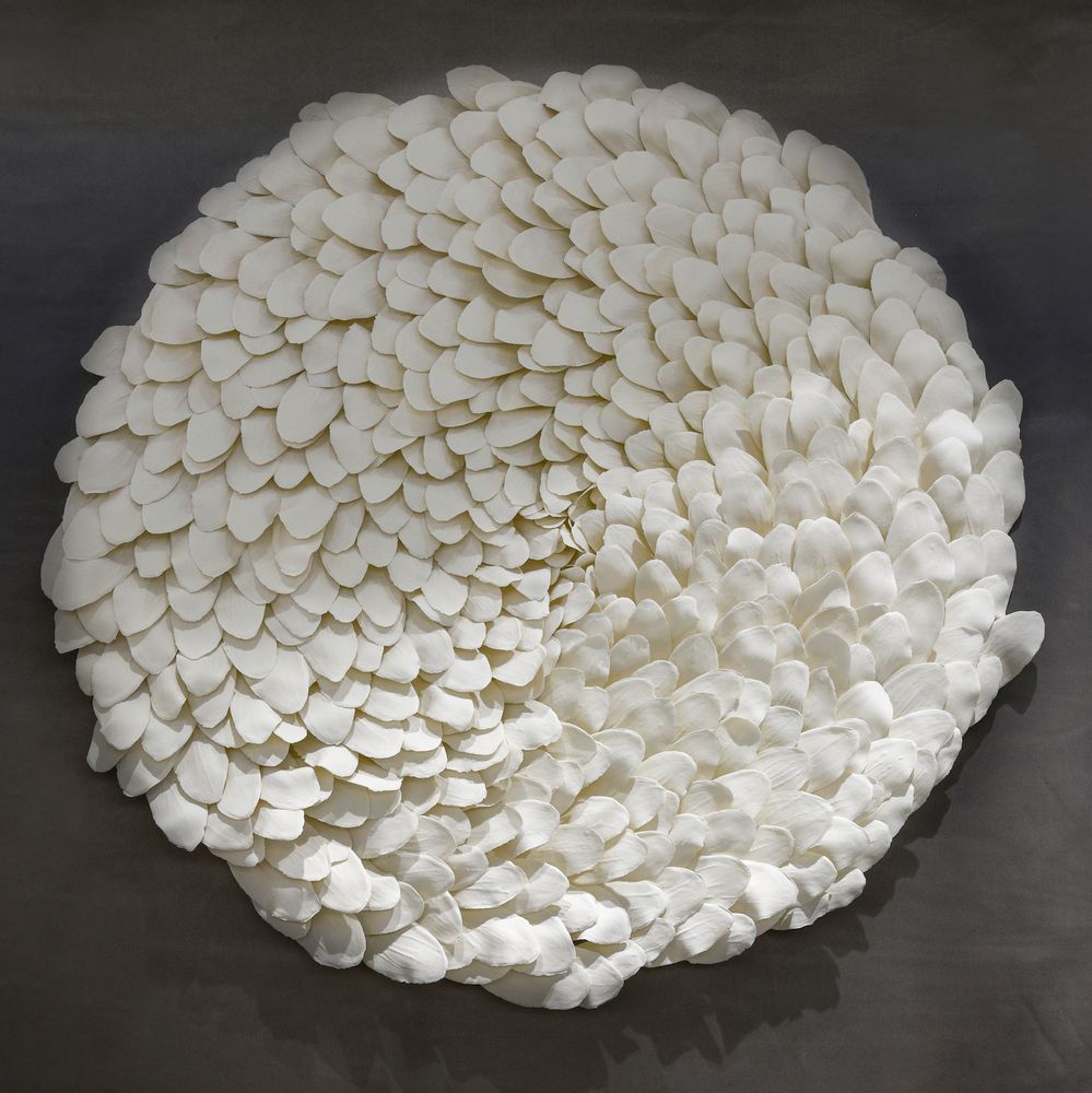 Céramique - Mezza Luce "Maïssa" - Luminaire en porcelaine - BARBARA BILLOUD