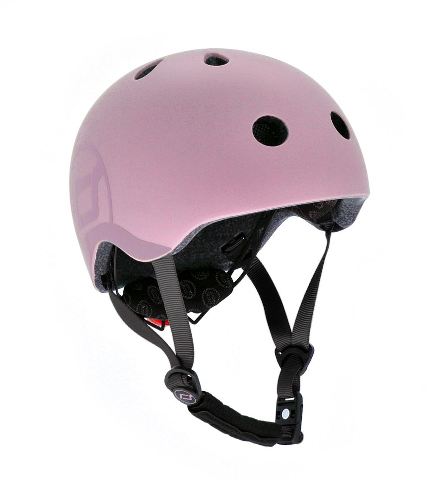 Children's games - Children's Foldable Scooter with LED and Matching Helmet - SCOOT AND RIDE